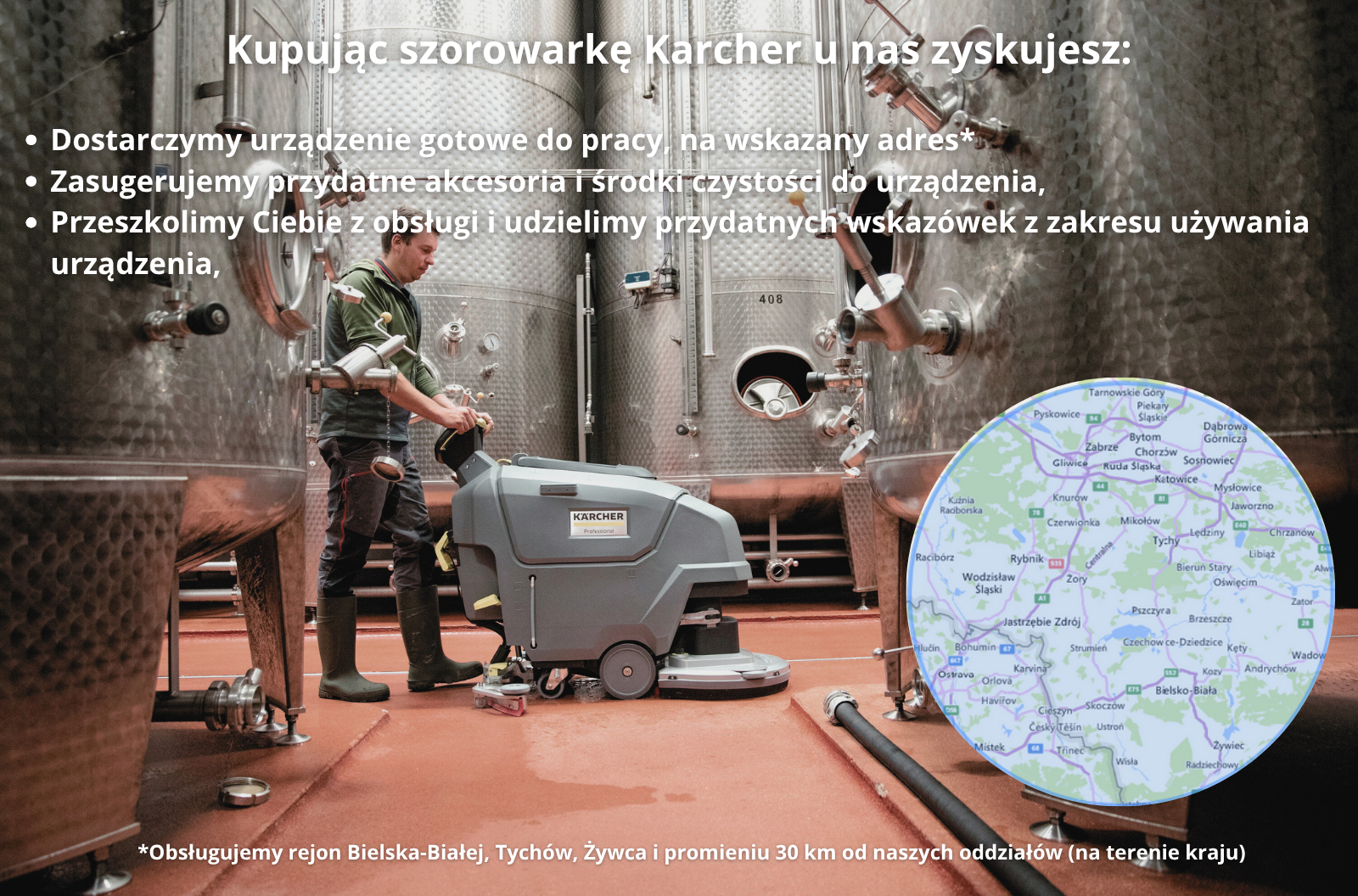 Szorowarki w Karcher Center Apeks